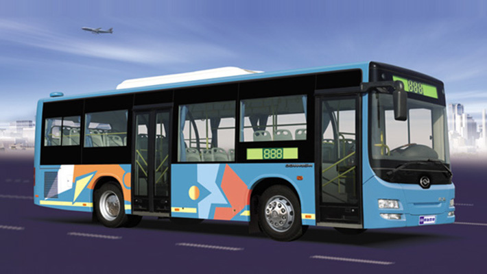 DD6892S 8m Rear Engine Transit Bus