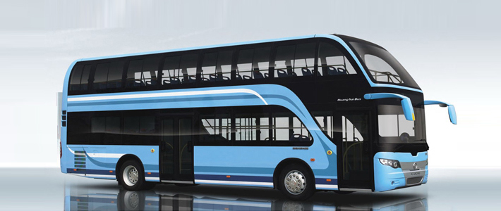 DD6119S11 11m Double-decker Rear Engine Transit Bus