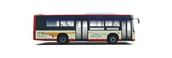 Natural Gas Electric Hybrid Bus (6 AMT), 10m/12m